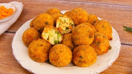 POLPETTE DI VERDURE: un piatto colorato e ricco di gusto!