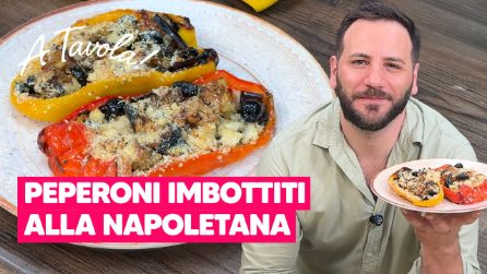 PEPERONI IMBOTTITI NAPOLETANI: ecco come averli TENERI e SUCCOSI anche SENZA FRITTURA