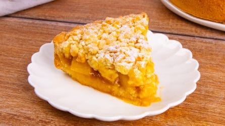 PEACH CRUMBLE CAKE: the perfect dessert for any occasion!
