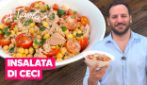 Insalata di CECI: super FRESCA e ideale PER IL PRANZO