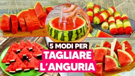 5 MODI PER TAGLIARE L'ANGURIA