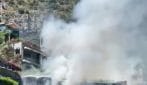 Incendio a ridosso dell'hotel di lusso Il San Pietro di Positano: fiamme domate