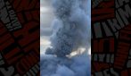 Un vulcano è in eruzione in Kamchatka, Russia