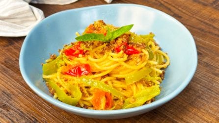 PASTA COI FRIGGITELLI: un primo veloce e buono da leccarsi i baffi