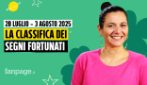 Oroscopo, la classifica dei segni più fortunati della settimana dal 28 luglio al 3 agosto 2025