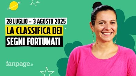 Oroscopo, la classifica dei segni più fortunati della settimana dal 28 luglio al 3 agosto 2025