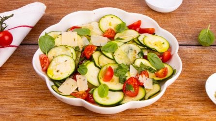 ZUCCHINI SALAD: an easy dish for a delicious side dish!