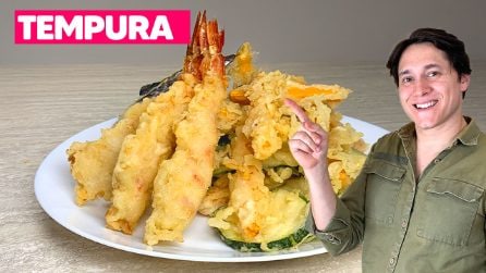 Tempura giapponese, il fritto croccante e asciutto