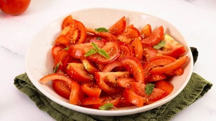 TOMATO SALAD: the cold dish for summer!