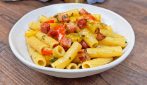 PASTA PEPERONI E PANCETTA