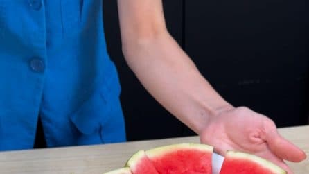 3 modi per TAGLIARE L'ANGURIA: sfiziosi e perfetti per STUPIRE I TUOI OSPITI