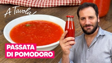 PASSATA DI POMODORO fatta IN CASA: pochi semplici passaggi per un risultato PERFETTO!