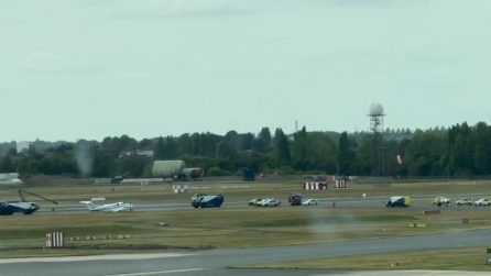 Incidente aereo a Birmingham, temporaneamente chiuso l’aeroporto, numerosi voli dirottati in UK