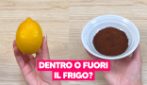 DENTRO O FUORI IL FRIGO?: ecco dove conservare gli alimenti PERFETTAMENTE!