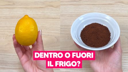 DENTRO O FUORI IL FRIGO?: ecco dove conservare gli alimenti PERFETTAMENTE!