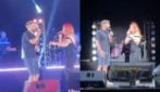 Rocco Hunt fa una sorpresa a Noemi in concerto a Baia Domizia