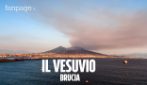 Il terribile incendio che ha colpito il Vesuvio: il Timelapse