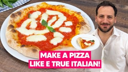 How to make the real ITALIAN PIZZA AT HOME