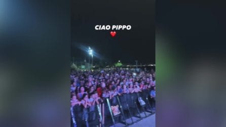 Cristina D'Avena dedica il suo concerto a Pippo Baudo: "Un uomo incredibile"