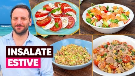 4 INSALATE ESTIVE VELOCI E SAPORITE da provare subito