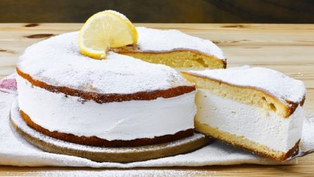 LEMON ICE CREAM CAKE: fresh and delicate in flavor!