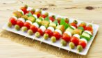 SPIEDINI DI MOZZARELLA: l’antipasto colorato e stuzzicante!