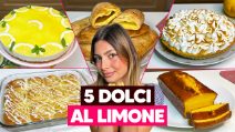 5 DOLCI AL LIMONE da provare subito
