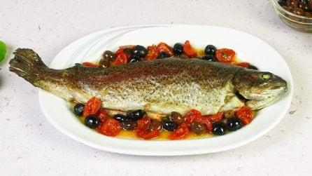 BAKED TROUT: quick to prepare and delicious!