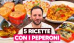 5 RICETTE CON I PEPERONI