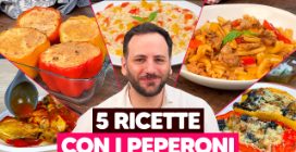 5 RICETTE CON I PEPERONI