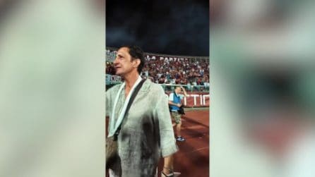Protti in lacrime sotto la curva del Picchi, Livorno abbraccia il suo ex bomber