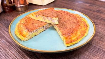 FRITTATA DI SALSICCIA: facile e saporita