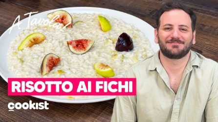 RISOTTO AI FICHI: il piatto di stagione SAPORITO e CREMOSO