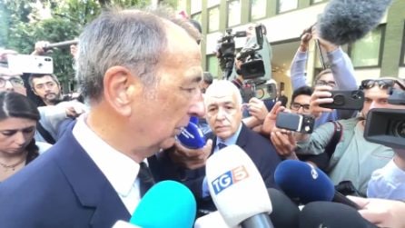 Giuseppe Sala alla camera ardente di Giorgio Armani: il ricordo del sindaco di Milano