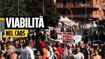 "Stop ai Black Point", San Basilio scende in strada per protestare contro i lavori sulla Nomentana
