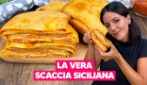 SCACCIA SICILIANA: il rustico tipico facilissimo da fare A CASA