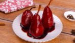 PEARS IN RED WINE: an intense flavor for a delicious dish!