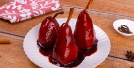 PEARS IN RED WINE: an intense flavor for a delicious dish!