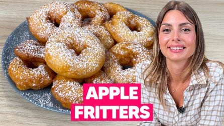 APPLE FRITTERS: a SOFT and SWEET treat!