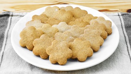 CHESTNUT FLOUR BISCUITS: fragrant and crumbly!