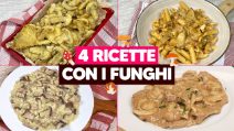 4 ricette con i funghi da non perdere
