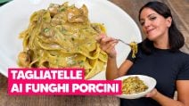 TAGLIATELLE AI FUNGHI PORCINI: ecco come ottenerle sempre CREMOSE