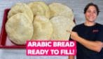 ARABIC BREAD: easy and PERFECT TO FILL