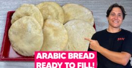 ARABIC BREAD: easy and PERFECT TO FILL