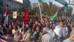 Corteo per Gaza di venerdì 3 ottobre a Milano: in strada sfilano 30mila persone