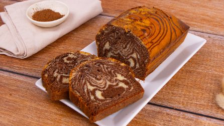 PLUMCAKE BICOLORE: morbido, profumato e anche semplice da preparare!