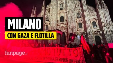 A Milano 5mila in strada a sostegno della Flottila, i manifestanti: "Sappiamo da che parte stare"