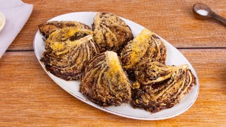 BAKED RADICCHIO: Bake it au gratin to make it even tastier!