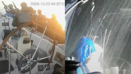 Mitra spianati e idranti: come sono avvenuti gli abbordaggi alla Gobal Sumud Flotilla