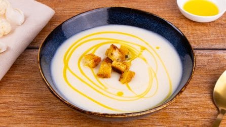 VELLUTATA DI CAVOLFIORE: nutriente e dal gusto delicato!